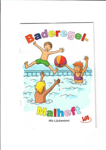 Baderegeln Malheft